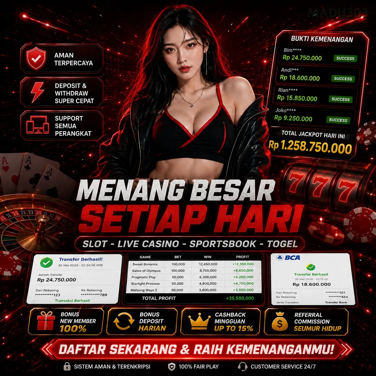 madu303